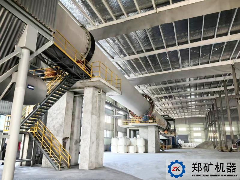 江蘇氟化鈣污泥φ3.5×70m回轉(zhuǎn)窯項目